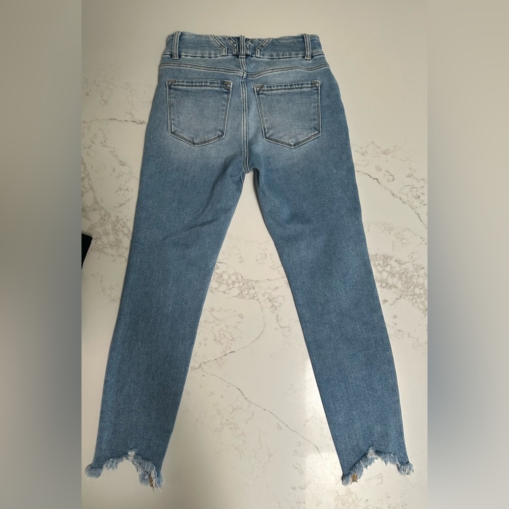 KanCan Light Blue Ankle & Cropped Jeans